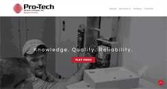 Desktop Screenshot of pro-techsvc.com